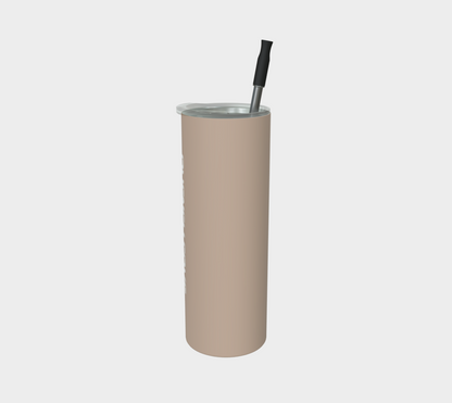 Quench Cove Tumbler In Matte Beige