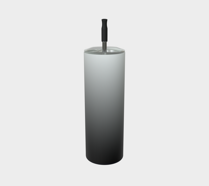 Quench Cove Tumbler In Matte Gray Gradient Color
