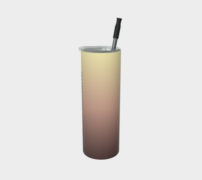 Quench Cove Tumbler In Brown Matte Gradient Color