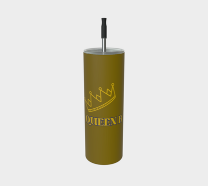 Quench Cove Tumbler (Queen B) In Matte Green