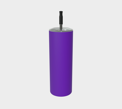 Quench Cove Tumbler (Queen B) In Matte Purple And Gold