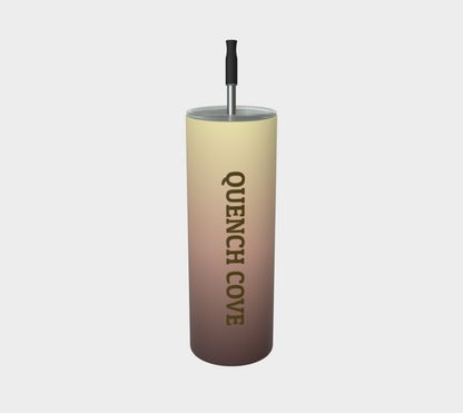 Quench Cove Tumbler In Brown Matte Gradient Color