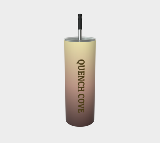 Quench Cove Tumbler In Brown Matte Gradient Color
