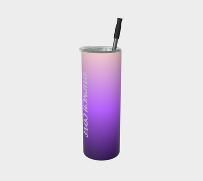 Quench Cove Tumbler In Matte Purple Gradient Colors