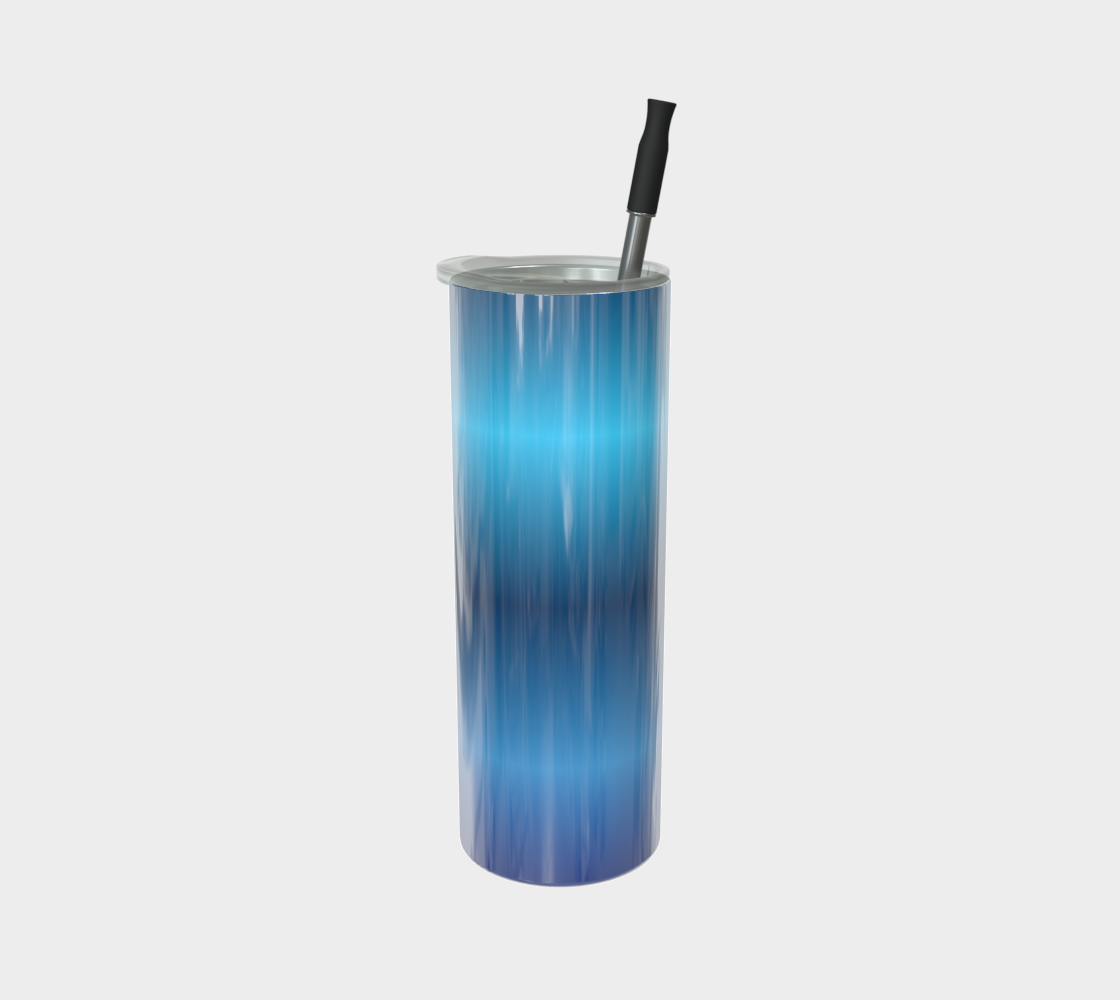Quench Cove Tumbler In Glossy Blue