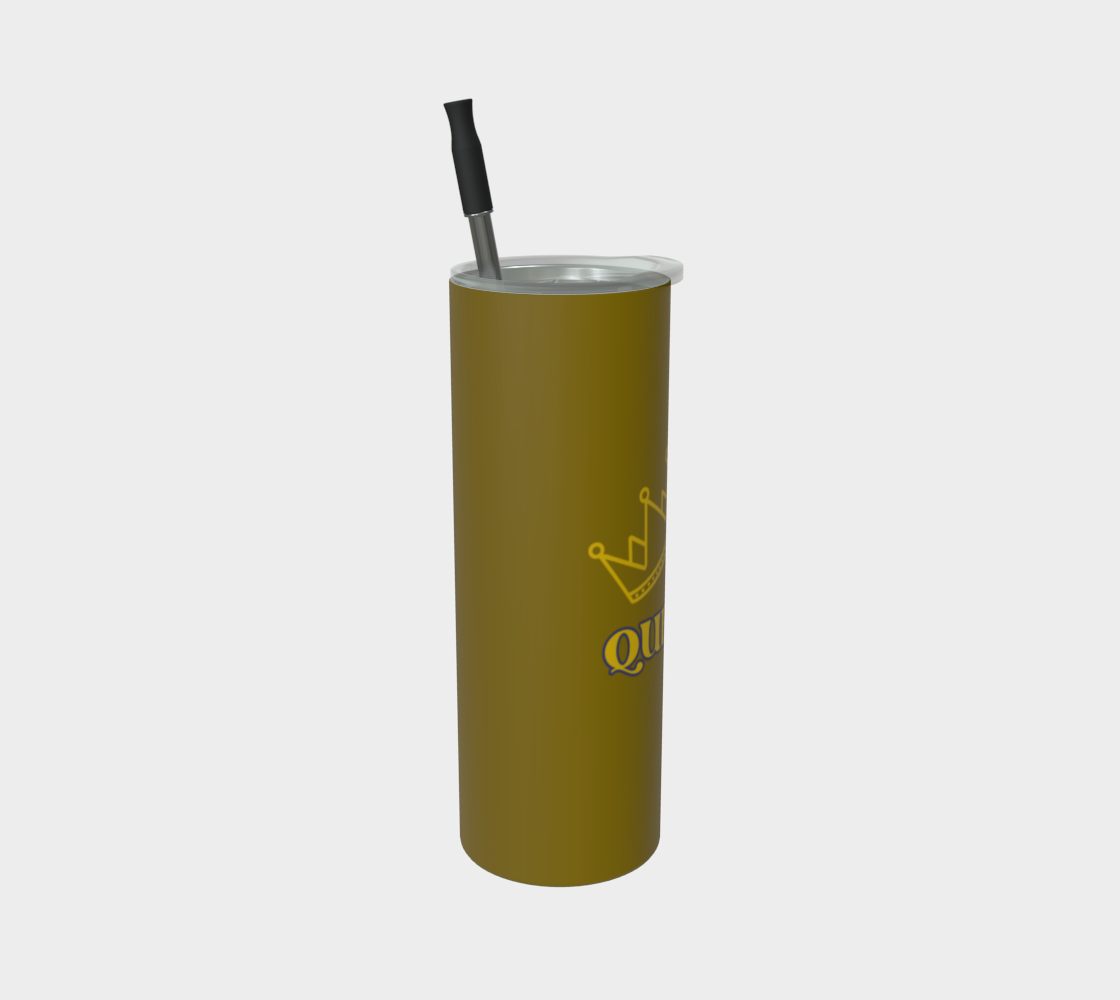 Quench Cove Tumbler (Queen B) In Matte Green