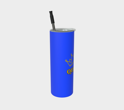 Quench Cove Tumbler (Queen B) In Matte Royal Blue